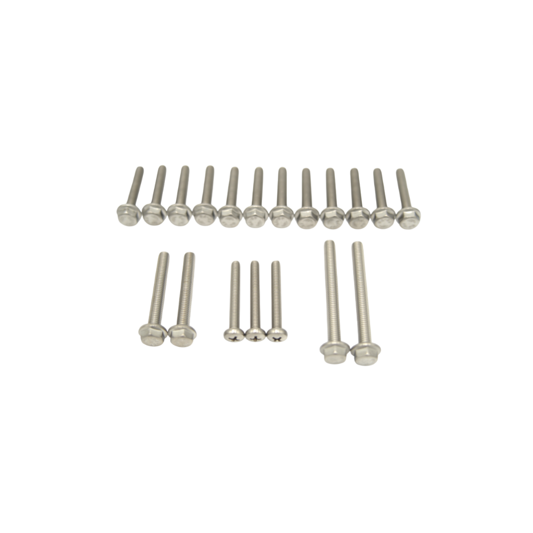 Carterboutset in acciaio inossidabile incl. Copertura Gilera Runner 125/180cc 2 ictus