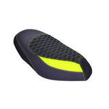 Saddle cover GP1 Fluor Yellow Piaggio Zip