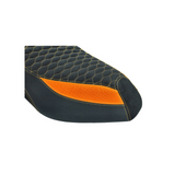 Saddle cover GP1 Fluor Orange Piaggio Zip