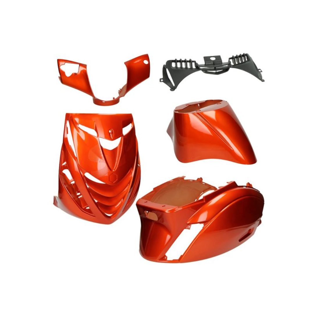 Karosserie-Set Piaggio Zip Amber Orange