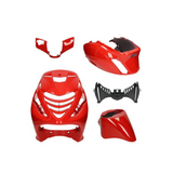 Karosserie-Set Piaggio Zip Ferrari Gloss Red