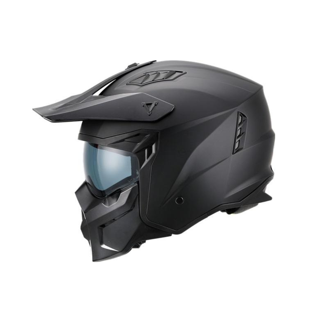 Vito Predator Helm Mat Zwart