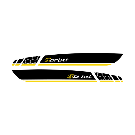Set di adesivi Striping Vespa Sprint