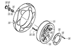 Gilera DNA 50 2T E1 2000-2001 – Rear Wheel Rim Brake Shoes