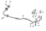 Gilera DNA 50 2T E1 2000-2001 – Brake line Brake caliper Rear