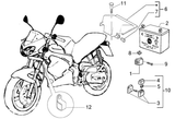 Gilera DNA 50 2T E2 2005 – Battery