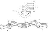 Gilera DNA 50 2T E2 2005 – Ignition Switch Switch Unit