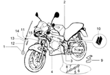 Gilera DNA 50 2T E2 2005 – Cables