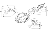 Gilera DNA 50 2T E2 2005 – Headlight