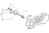 Gilera DNA 50 2T E2 2005 – Crankshaft