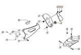Gilera ICE 50 2T E2 2002-2005 – Rear fender