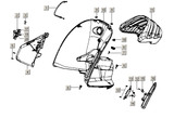 Gilera ICE 50 2T E2 2002-2005 – Interior trim