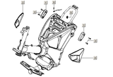 Gilera ICE 50 2T E2 2002-2005 – Frame cover