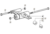 Gilera ICE 50 2T E2 2002-2005 – Swing Arm Swing Arm Subframe