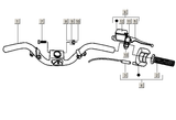 Gilera ICE 50 2T E2 2002-2005 – Handlebar Master Cylinder Right
