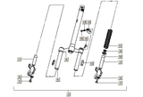 Gilera ICE 50 2T E2 2002-2005 – Fork