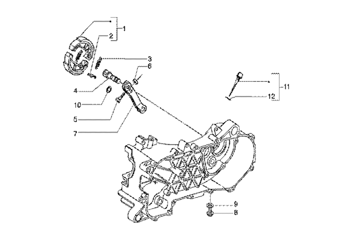 Gilera Runner 180 2T FXR E1 1998-2002 – Achterrem