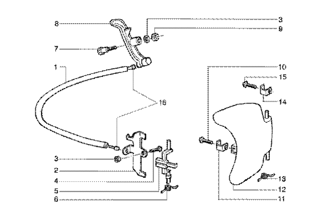 Gilera Runner 180 2T FXR E1 1998-2002 – Benzinetankklep