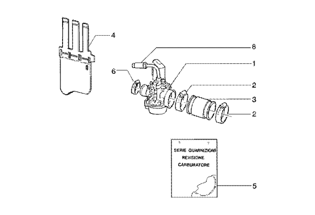 Gilera Runner 180 2T FXR E1 1998-2002 – Carburateur