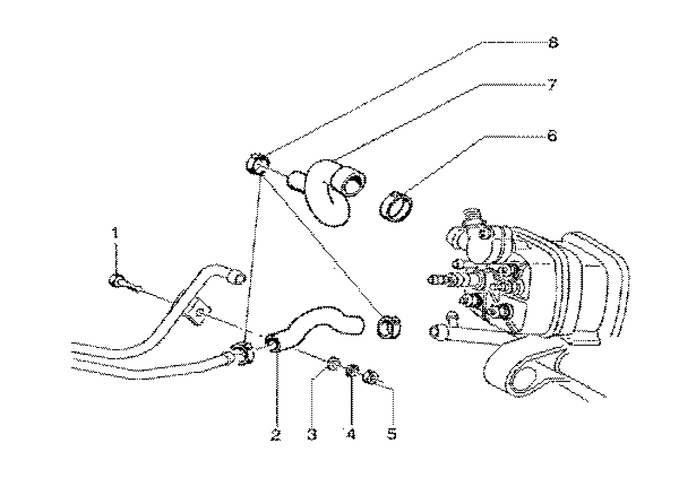 Gilera Runner 180 2T FXR E1 1998-2002 – Koelsysteem