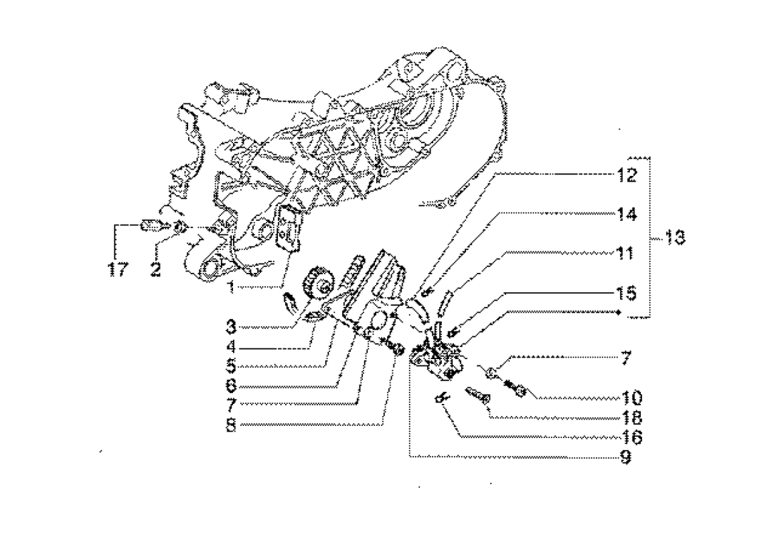 Gilera Runner 180 2T FXR E1 1998-2002 – Oliepomp