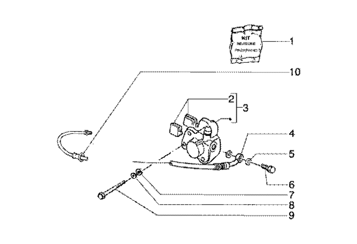 Gilera Runner 180 2T FXR E1 1998-2002 – Remklauwvoor