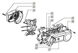 Gilera Stalker 50 2T E1 1998-2005 – Crankcase cover