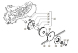 Gilera Stalker 50 2T E2 2005-2006 – Driven Pulley Clutch