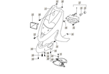 Gilera Stalker 50 2T E2 2005-2006 – Front Upholstery
