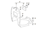 Gilera Stalker 50 2T E2 2005-2006 – Interior trim