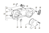 Gilera Stalker 50 2T E2 2005-2006 – Crankcase cover
