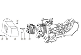 Gilera Stalker 50 2T E2 2005-2006 – Cylinder head cover