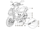 Gilera Stalker 50 2T E2 2005-2006 – Cables