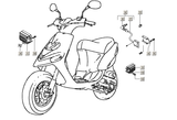 Gilera Stalker 50 2T E2 2005-2006 – Ignition Coil Voltage Regulator