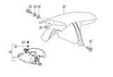 Gilera Stalker 50 2T E2 2005-2006 – Mudguard