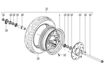 Gilera Stalker 50 2T E2 2005-2006 – Front wheel