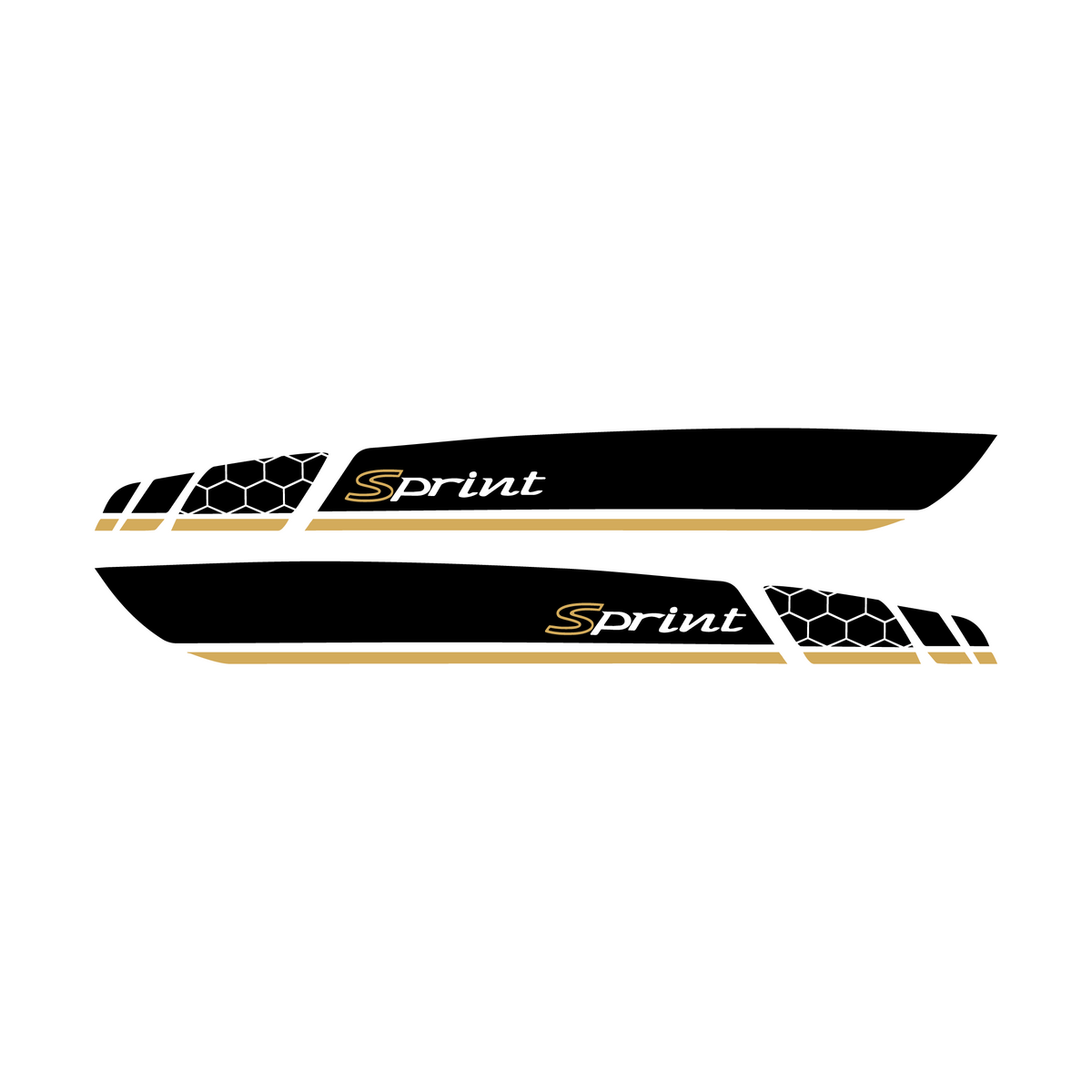 Set di adesivi Striping Vespa Sprint