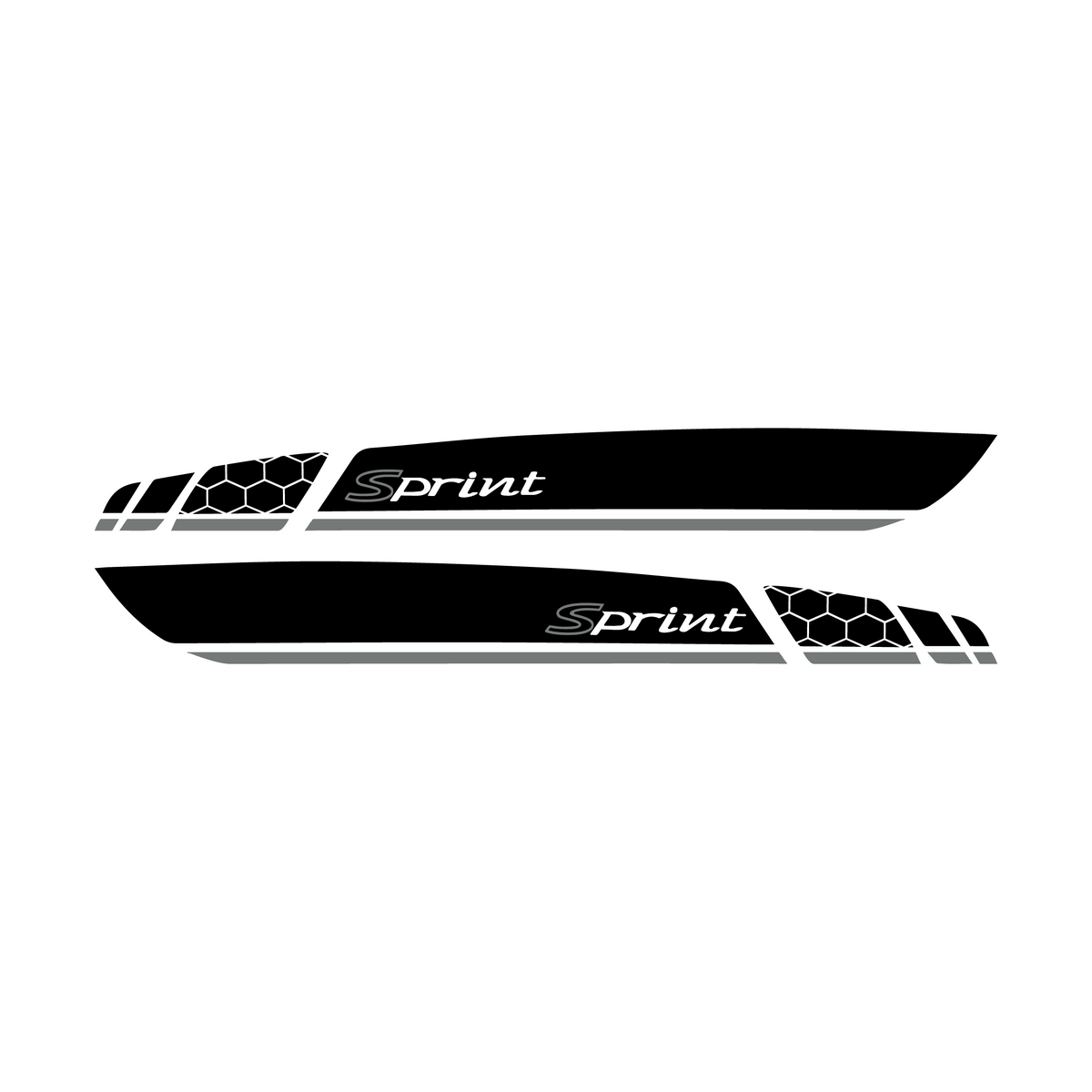 Set di adesivi Striping Vespa Sprint