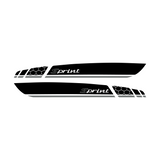 Set di adesivi Striping Vespa Sprint