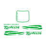 Waves Sticker Set Piaggio / Gilera Typhoon