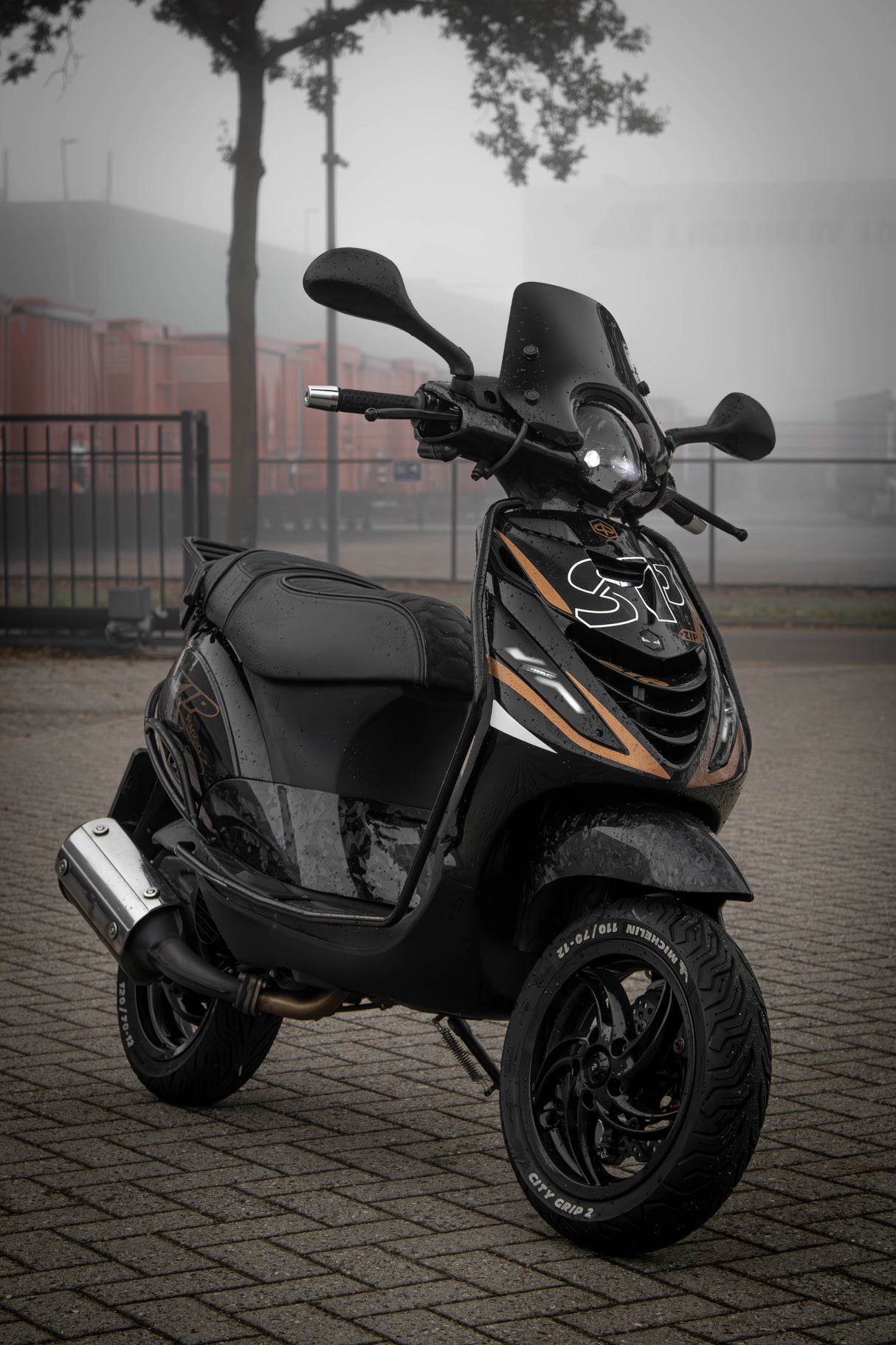 Fenom Led Set Voor / Achter Piaggio Zip Matrix Ledjes