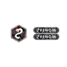 Fenom Forged Carbon Front Hood Logo + Reflector