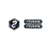 Fenom Forged Carbon Front Hood Logo + Reflector