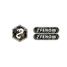 Fenom Forged Carbon Front Hood Logo + Reflector