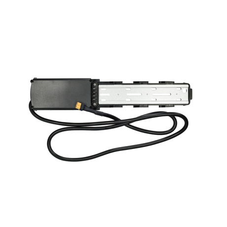 Portabatteria Con Cavo Spina Arancione A 2 Poli V8/V20 Fatbike