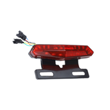 Taillight LED 1x4 - 1x2 Pole Plug H5C + Indicators V8 / V20 Fatbike