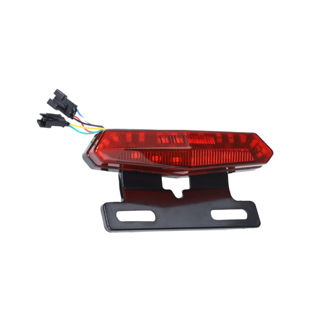 Fanale posteriore LED 1x4 - Spina 1x2 Poli H5C + Frecce V8 / V20 Fatbike