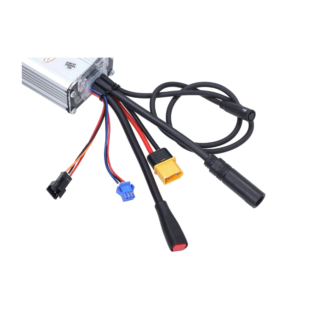 Unità di controllo 48V 15A Spina nera 30-32KM/H V20 Fatbike