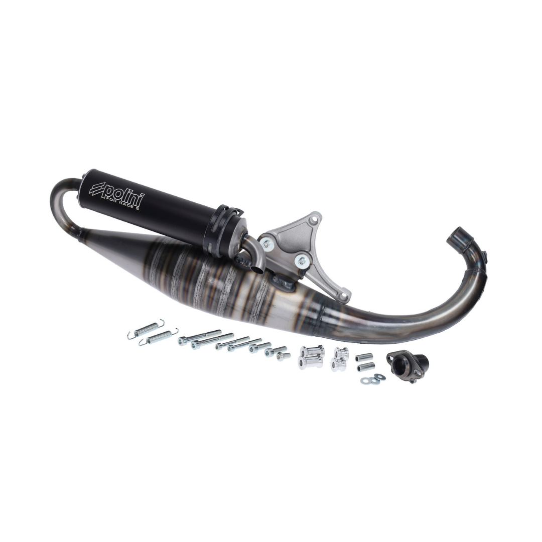 Exhaust Complete Polini For Race 5 Piaggio 50cc 2 Stroke 200.0337