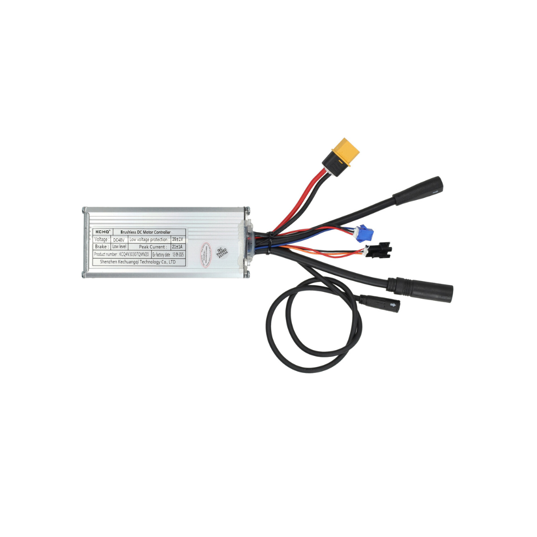Unità di controllo per acceleratore 6KM/H DC48 250W Motore 5 fili con spina V20 Fatbike